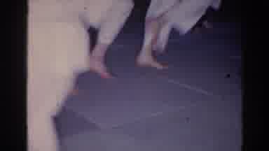 El Monte California (1966): People Dancing In White Clothes During Gathering At