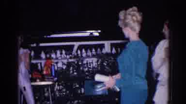 El Monte California (1966): Casual People Greeting Each other In Nice Clothing At