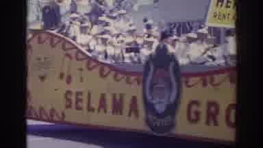 Norfolk Virginia (1966): A Parade Where Floats Are Driving By Spectators