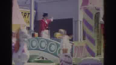 Norfolk Virginia (1966): People On Parade Vehicle Cheering To A Crowd During An