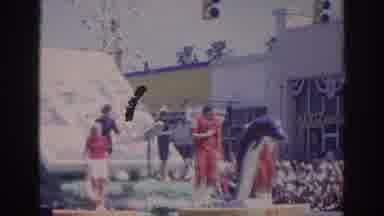 Norfolk Virginia (1966): People Vehicle With Decorations About Culture And