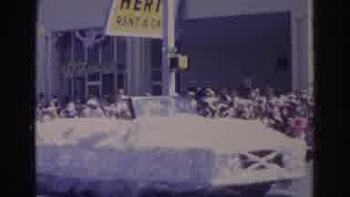 Norfolk Virginia (1966): People Watching The Most Expensive Float During The