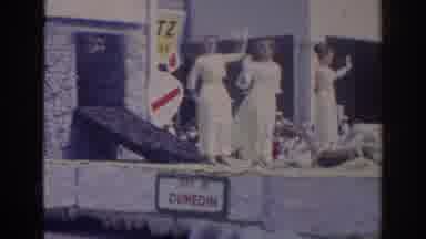 Norfolk Virginia (1966): Traditional Holiday Parade Featuring Beautiful Ladies On
