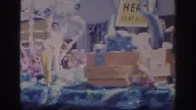 Norfolk Virginia (1966): Lots Of People In A Town Attending A Carnival Parade