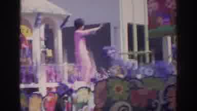 Norfolk Virginia (1966): Women Waving At A Crowd During A Colorful Vintage Spring