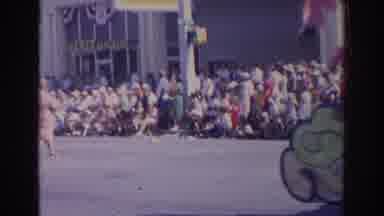 Norfolk Virginia (1966): Women Wave From Atop A Parade Float For Plant City