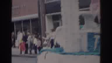 Norfolk Virginia (1966): An Old Movie Showing A Parade With A Car Honoring Iceland