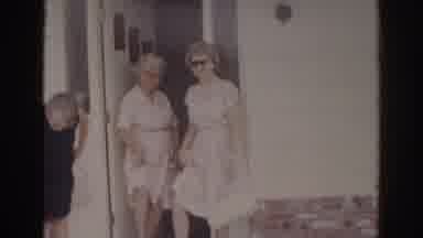 Norfolk Virginia (1966): Beautiful Old Ladies Dressed In Dresses And Very Elegant