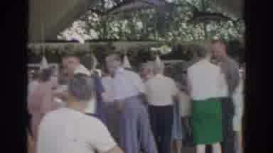 Norfolk Virginia (1966): Men And Women Having A Get Together With Drinks And Fun