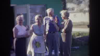 Norfolk Virginia (1966): Elderly People Gathered In A Leisure Moment