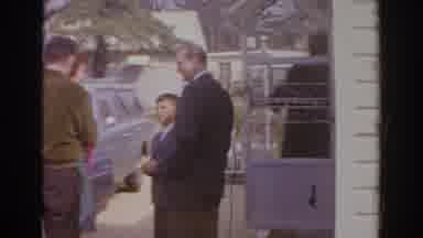 Norfolk Virginia (1966): Check Out The Garden At This Family Gathering In The Back