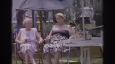 Norfolk Virginia (1966): Ladies Relaxing On The Porch Of A Pool