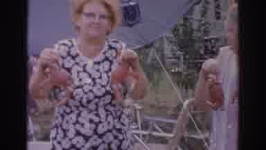 Norfolk Virginia (1966): Old Women Holding Crabs And Then A Lot Of A Crabs Are