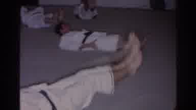 San Gabriel California (1966): In A Gym People Doing Sit-Ups On A Mat With A