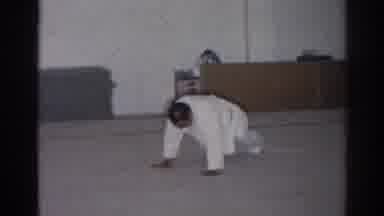 San Gabriel California (1966): A Heavyset Asian Man Dressed In A Martial Arts