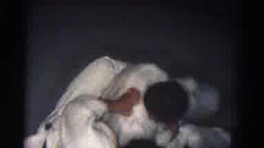 San Gabriel California (1966): Two Male Martial Arts Fighters Fighting During