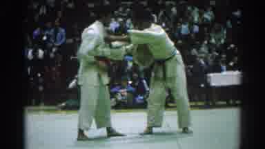 San Gabriel California (1966): Martial Arts Competition In Which Two Men Are