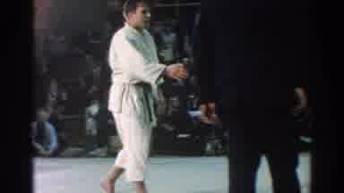 San Gabriel California (1966): Tournament Karate Black Belt Vs Red Belt