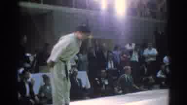 San Gabriel California (1966): Martial Arts Tournament And Two Competitors Are