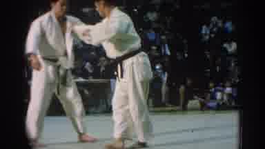 San Gabriel California (1966): Martial Arts Tournament In Asia Fight Between Two