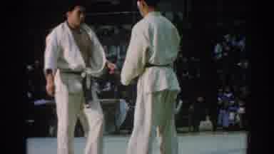 San Gabriel California (1966): Judo Athletes Applying The Strokes Of The Sport