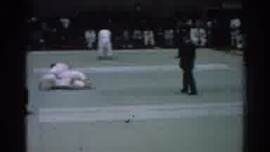San Gabriel California (1966): Two Men Participating In The Act Of Tae Kwon Do