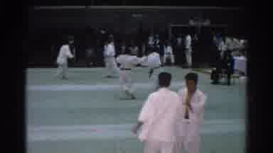 San Gabriel California (1966): A Martial Art Competition Begins With A Warm Up