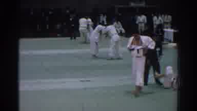 San Gabriel California (1966): Martial Arts Competition Men Demonstrating Their