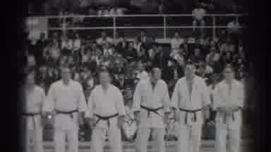 San Gabriel California (1966): Fight Championship And Many Men Lined Up Waiting