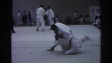 Temple City California (1966): Man Pinned Down In Karate Tournament As Others