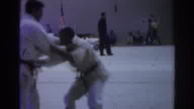 Temple City California (1966): Two Men In A Judo Fight To Win The State