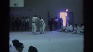 Temple City California (1966): Black Belt Martial Artists Compete And Practice
