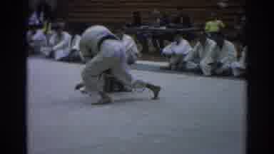 Temple City California (1966): Competitors Fighting Karate In A Dispute To See Who