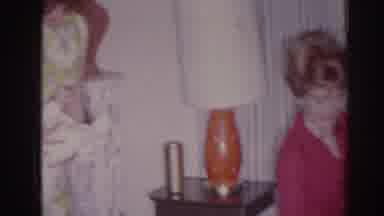 Temple City California (1966): Caucasian Women Holding Adorable Baby On Film In