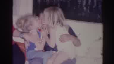 Temple City California (1966): Beautiful Family Gatherings Children Loving Their