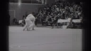 West Covina California (1966): Men Fighting And Well Concentrated The Fight Takes