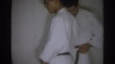 West Covina California (1966): Karate GI Men Gym Exercise Resting Meditate Workout