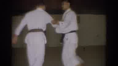West Covina California (1966): Two Martial Artists Showing Self Defense