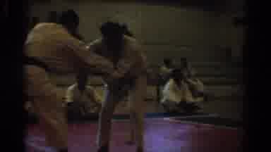 West Covina California (1966): Martial Artists Pulling Each Other