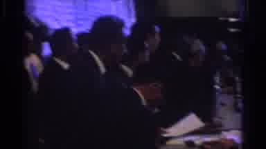 West Covina California (1966): Asian Business Men Meeting American People At A