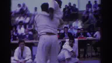 West Covina California (1966): Men Competing In Martial Arts Tournament Exhibiting