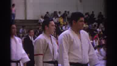 West Covina California (1966): A Karate Fighter That Say Hello The Other Fighter