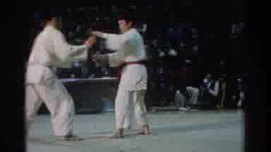 West Covina California (1966): The Beginning Of A Karate Match Begins With The