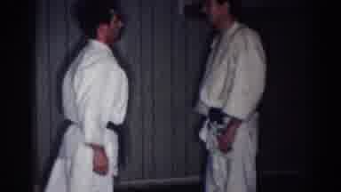 Los Angeles California (1967): Demonstration Of Blows Between Judo Athletes