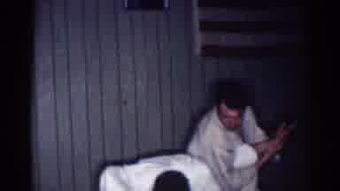 Los Angeles California (1967): Two Men Wearing White Robes With Black Belts