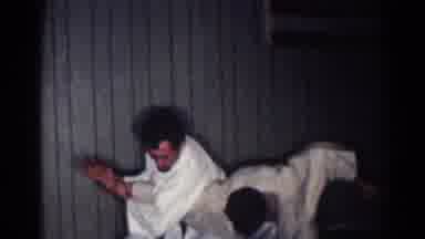 Los Angeles California (1967): Man Wearing White Karate Puts Second Man Wearing