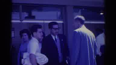 Los Angeles California (1967): Bustling Crowd Of People On A City Street