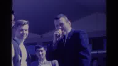 Los Angeles California (1967): Party Adults Laughing Kids Running Old Vintage