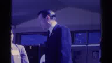 Los Angeles California (1967): Businessman Nods His Head In Agreement To Other Man