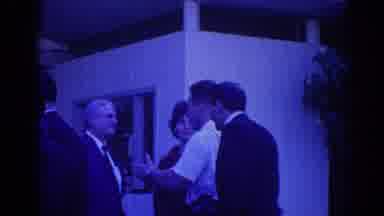 Los Angeles California (1967): Men On A Meeting Dressed In Their Suits And Smoking